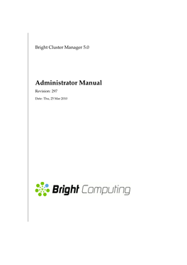 Administrator Manual Revision: 297