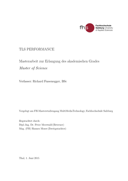 Tls Performance