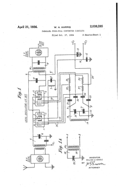 April 21, 1936. W. A. Harris 2,038,285 | NVENTOR