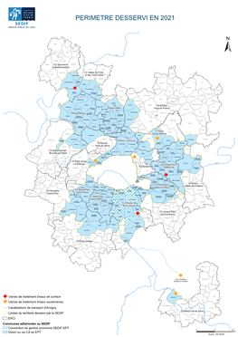 Perimetre Desservi En 2021