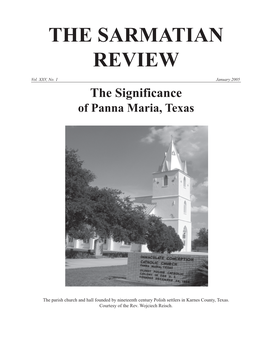 The Sarmatian Review