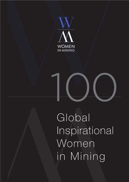100 Global Inspirational Women in Mining Project
