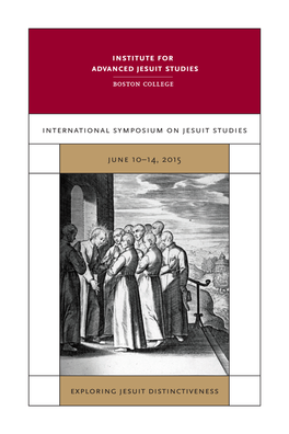 International Symposium on Jesuit Studies Exploring Jesuit