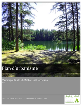 Plan D'urbanisme 4 4 4 3 4