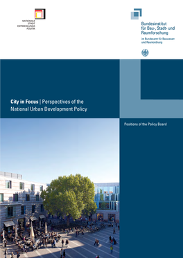 City in Focus | Perspectives of the National Urban Development Policy