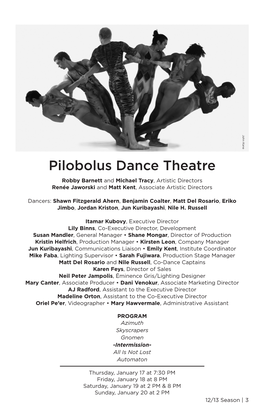 Pilobolus Dance Theatre