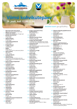 Viimsi Kohvikutepäev 29