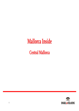 Mallorca Insideinside Centralcentral Mallorcamallorca