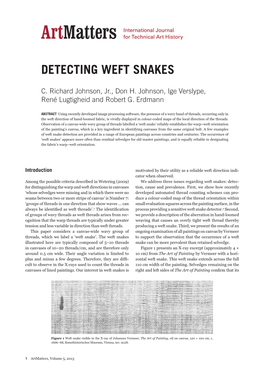 Detecting Weft Snakes