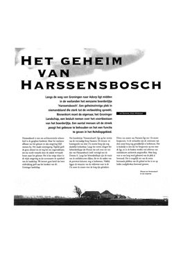 Het Geheim Van Harssensbosch