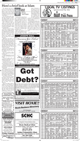 7 Other CFP 5-1-09.Indd 1 NICK Drake & Drake & Spon- Spon- Home Home George George Family Family Home5/1/09 11:47:06Home AM Rl Josh Josh Gebob Gebob Improve