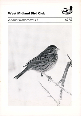 West Midland Bird Club Annua! Report No 46 1979