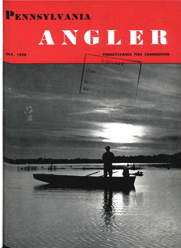 Angler Hji.Y, 1958 Pennsylvania Fish Commission