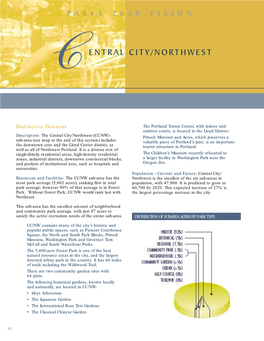 Sub-Area: Central City/Northwest