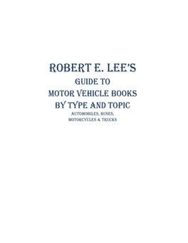 Global Automotive Books