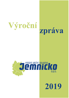 Výroční Zpráva 2019 Vydána V Souladu S Ustanovením Zákona Č