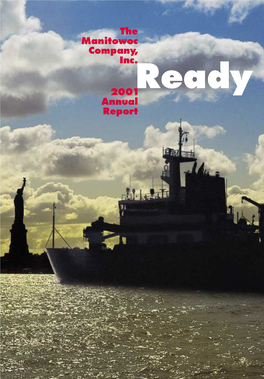 The Manitowoc Company, Inc. 2001 Annual Report