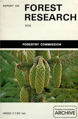 Report on Forest Research 1976