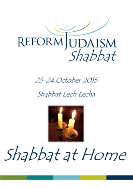 Shabbat at Home