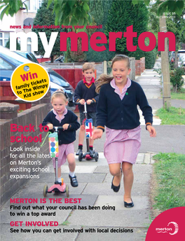 School Look Inside for All the Latest on Merton’S Exciting School Expansions