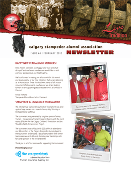 Stampeder Alumni Golf Tournament