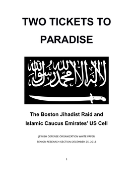 Two Tickets to Paradise