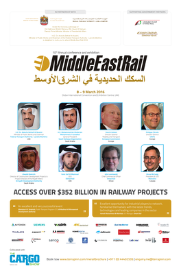 Access Over $352 Billion in Railway Projects