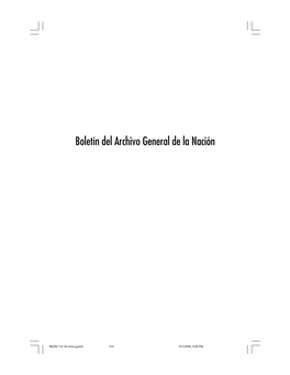 BAGN 115 34 Corre G.Pmd 215 10/1/2006, 9:48 PM SECRETARÍA DE ESTADO DE CULTURA COMITÉ DIRECTIVO DEL ARCHIVO GENERAL DE LA NACIÓN