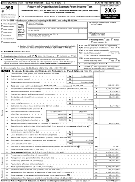 Return of Organization Exempt from Income