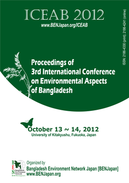 Proceedings of International Conference on Environmental Aspects of Bangladesh