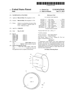 (12) United States Patent (10) Patent No.: US 8,942,070 B1 Shah (45) Date of Patent: Jan