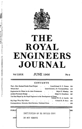 Royal Engineers Journal