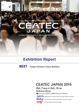 CEATEC JAPAN 2015 Exhibition Report