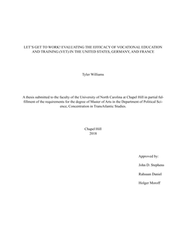 Tyler Williams Final Thesis Draft