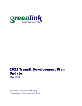 2021 Transit Development Plan Update May 2021