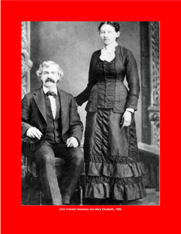 John Franklin and Elizabeth Sweeney 1885