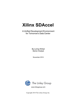 Xilinx Sdaccel