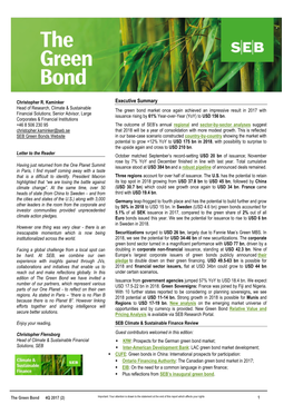 The Green Bond