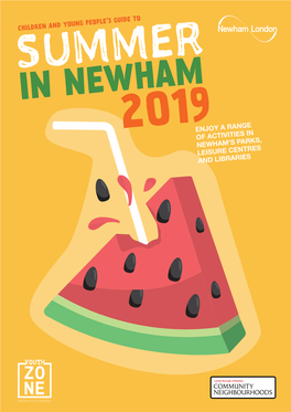 Enjoy a Range of Activities in Newham's Parks, Leisure