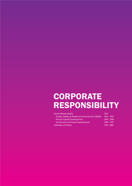 Corporate Responsibility