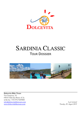 Sardinia Classic Tour Dossier