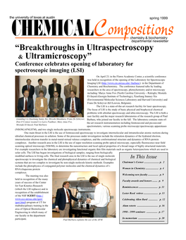 “Breakthroughs in Ultraspectroscopy & Ultramicroscopy”