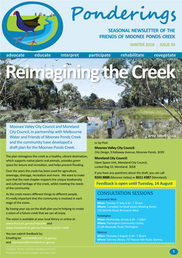 Reimagining the Creek