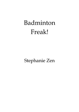 Ztephanie-Zen-Badminton-Freak.Pdf