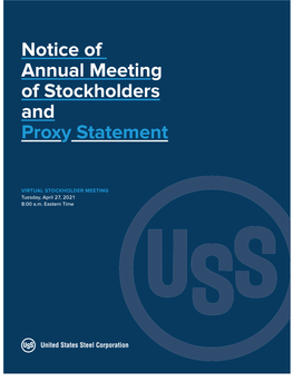 United States Steel Corporation 2021 Proxy Statement 1 Proxy Summary Election of Directors