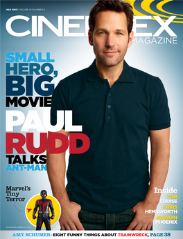 Small Hero, Big Movie Paul Rudd Ta L K S Ant-Man