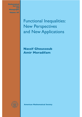 Functional Inequalities: New Perspectives and New Applications