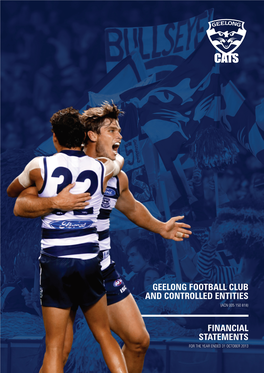 Geelong Football Club and Controlled Entities (Acn 005 150 818)