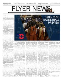 Flyer News, Vol. 63, No. 06