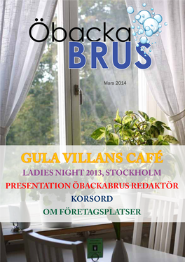 Öbacka BRUS Mars 2014